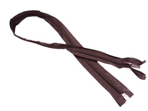 Špirálový zips 80cm C.HNEDÁ