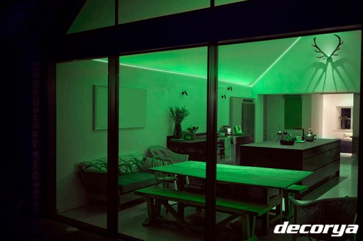 Farebné LED R+G+B samolepiaca LED páska 2M