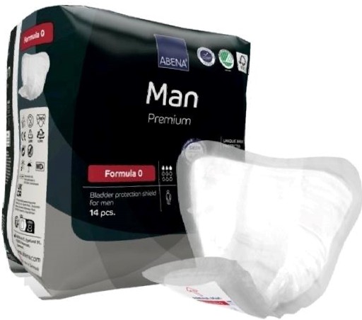 UROLOGICKÉ VLOŽKY PRE MUŽOV PÁNSKE hygienické vložky ABENA MAN FORMULA 0