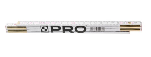 Drevený krajčírsky meter, skladací krajčírsky meter, 1m pravítko. PRO