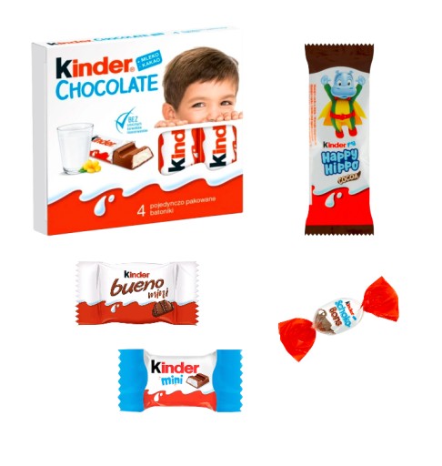 Sada Kinder Sweets Veľkonočný balíček Holidays Darček Zajačie sladkosti