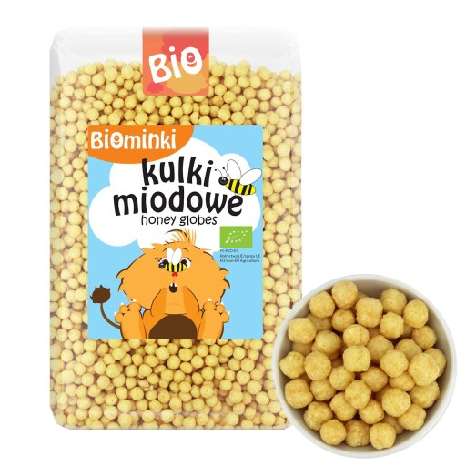 BIOMINKI BIO MEDOVÉ GULIČKY OBJEDNÁVANIE BIO RAŇAJKY 500 g