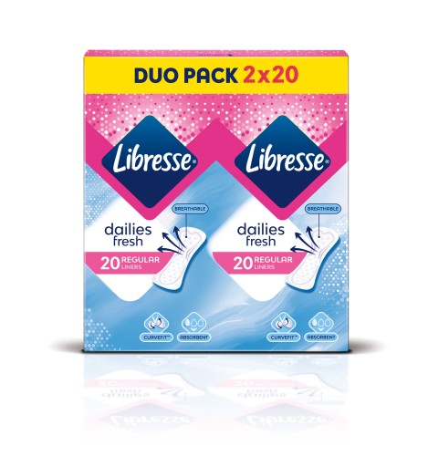 Libresse Normal slipové vložky 40 kusov