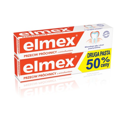 Elmex zubná pasta proti kazu s aminfluoridom 75ml