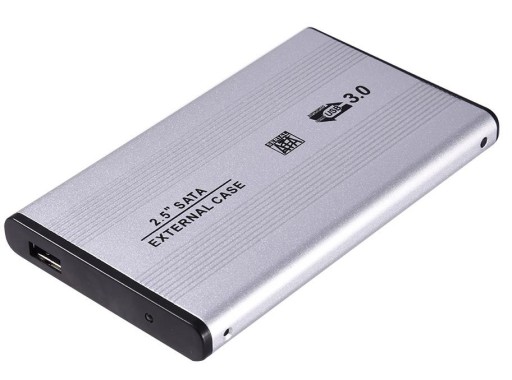 2,5' DISK OHRNUTIE SATA USB 3.0 HDD BAY SILVER