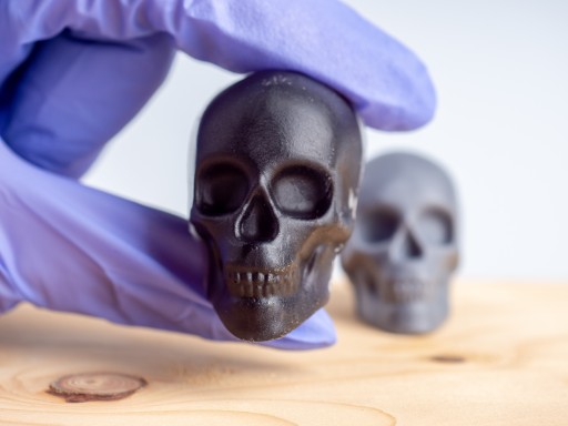 DEKORATÍVNE MYDLO DARČEK LEBKA LEBEKA halloween NARODENINOVÁ SVADBA 2x