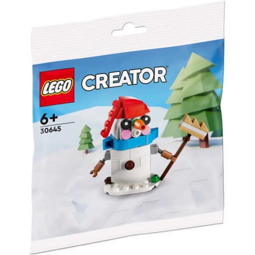 LEGO Creator 30645 Snehuliak Postaviteľný snehuliak