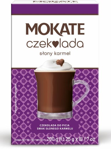 Lahodný čokoládový nápoj Klasická čokoláda a slaný karamel Mokate