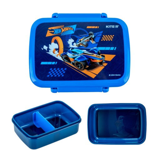 LUNCHBOX S PRIESTORMI DO ŠKOLY 420ml HOT WHEELS KITE