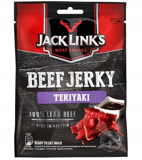 Jack Links Beef 25g Teriyaki - Sušené a ochutené hovädzie mäso