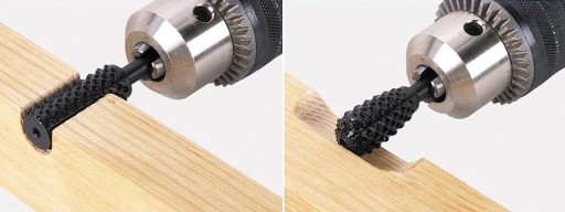 FRÉZA RAŠPĽA NA DREVNÉ MATERIÁLY DRŽKOVÉ FRÉZY x5