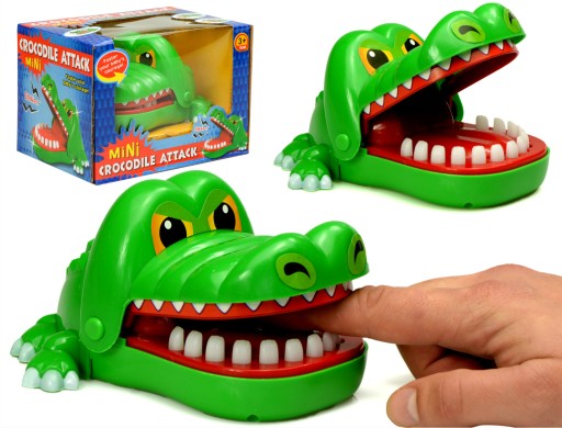 KROKODÝL NA ZRUČNOSTI ZUBNÉHO LEKÁRA