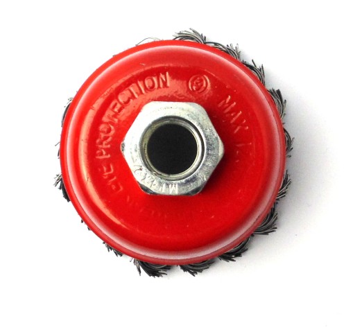 PREDNÁ DRÔTNA KEFA SKÚTENÁ DRÔT 65mm M14