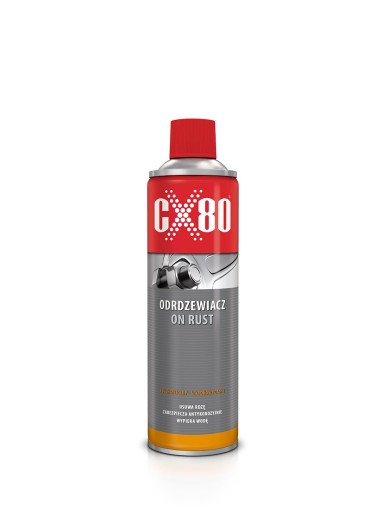 CX-80 ON RUST Odstraňovač hrdze 500 ml odstraňuje hrdzu v spreji