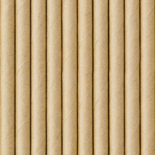 KRAFT PAPIEROVÉ SLIMKY 250 ks, 19,5 cm, NATURAL