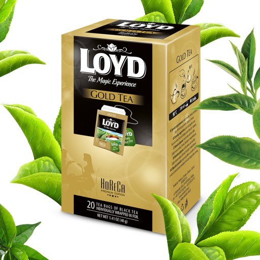 Horeca Express čierny čaj pre hotely a catering Zlatý čaj 20T LOYD