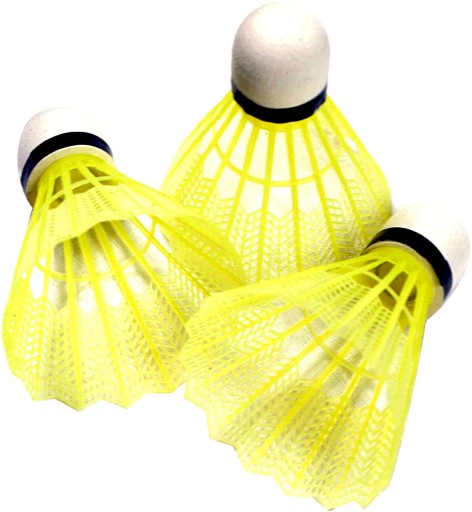 Súprava Nylonových loptičiek Nylon 3 ks ENERO Set pre bedminton
