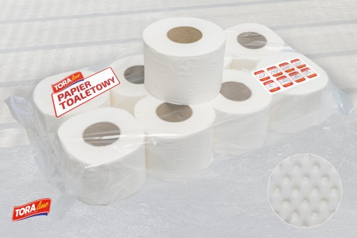 Toralínový bezchemický toaletný papier 42 metrov, 8 ks
