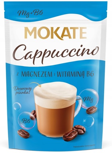 Mokate Cappuccino s horčíkom 110 g