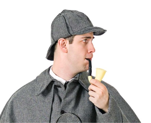 Karnevalový karnevalový kostým detektíva detektíva Sherlocka Karnevalový doplnok