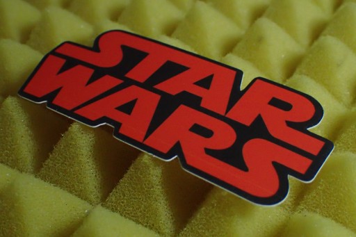 NÁLEPKA STAR WARS NÁLEPKA 8,1 x 3,7 cm