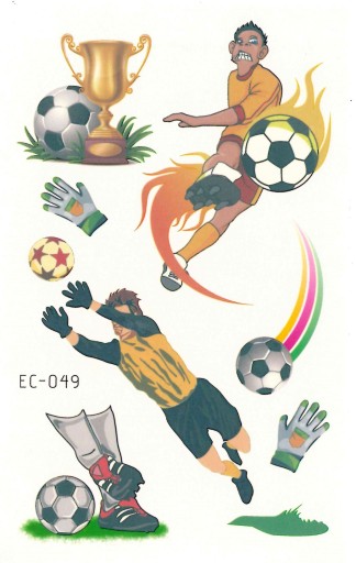 Umývateľné tetovanie pre deti BALL EC049