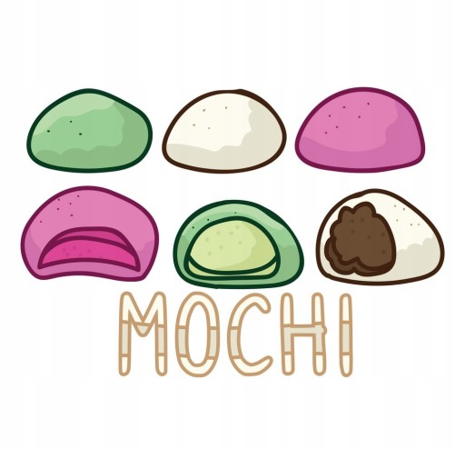 Mochi ryžové sušienky guľôčky Taro ázijská pochúťka 180g Awon