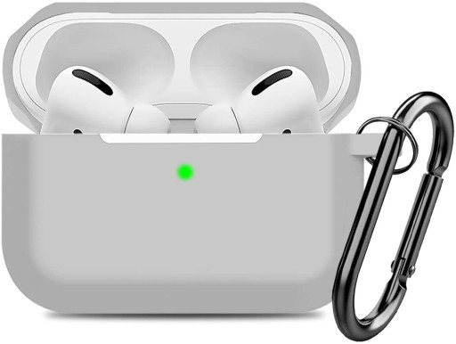 Púzdro AIRPODS PRO SILIKÓNOVÉ ŠEDÉ