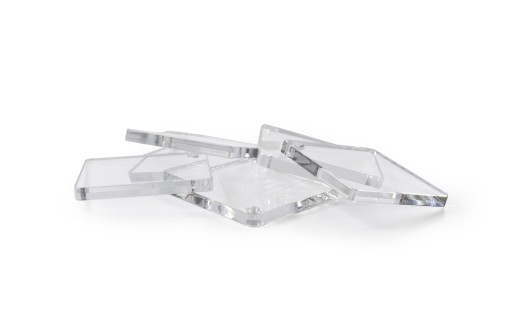 Plexa Plexi Plexi PMMA bezfarebná 4mm (10x10cm)