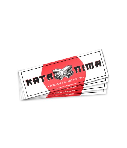 Nálepka Slap Katanima Kata Nima 15x5 cm