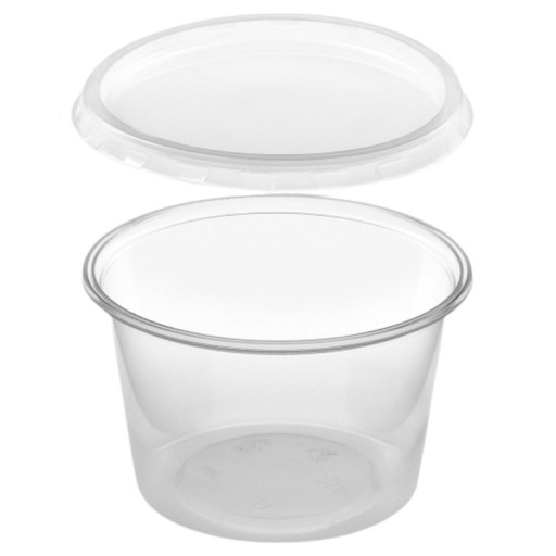 Nádoby na omáčku s vekom, omáčka 100 ml, 200 ks