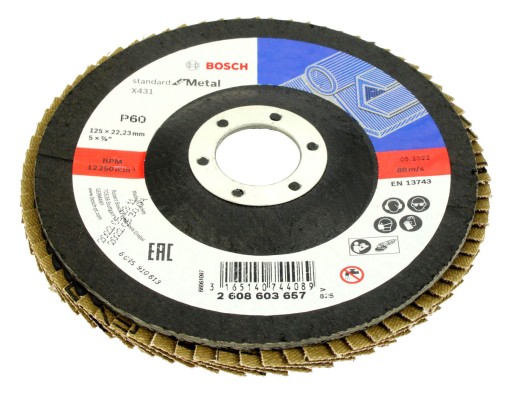 BOSCH KOTOUČ KLAPKA 125mm GR.60 NA KOV