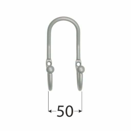 Vešiak na uteráky 50mm dvojitý Velano WUA 1