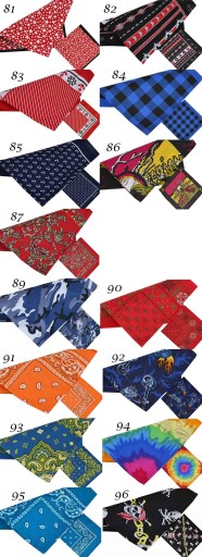 BANDANA Bavlnená šatka BANDAMA Bandana