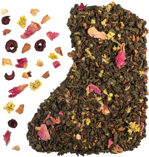 Zelený čaj DOBRÉ RÁNO, čerešňa, helichrysum, pivónia