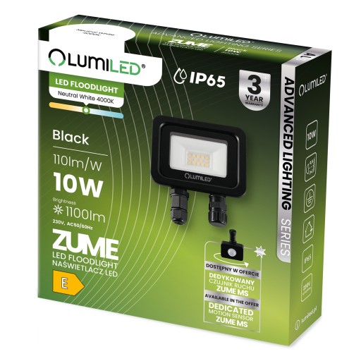 LED reflektor 10W 1100lm IP65 REFLEKTOR SLIM PREMIUM ALS LUMILED LAMP