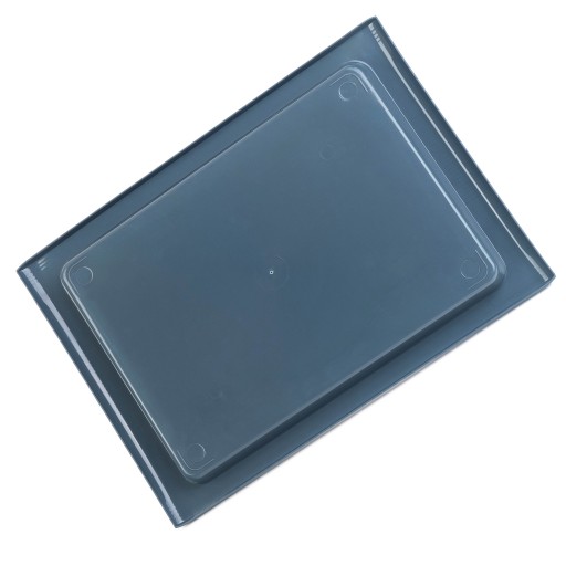 KUCHYŇSKÝ PLÁN PLASTOVÝ ČAŠNÍCI TYČOVÝ TAŠEK TMAVÝ JASAN 40x28cm
