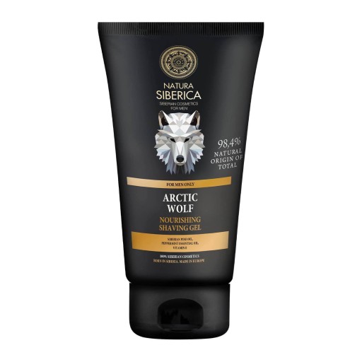 Natura Siberica Arctic Wolf 150 ml výživný gél na holenie