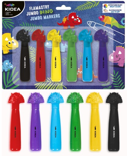 Fixky Kidea s figúrkami dinosaurov v 6 farbách