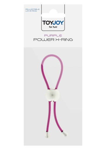 POWER X-RING FIALOVÝ EREKČNÝ NÁRAMOK NA PENIS