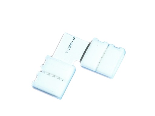 UHLOVÝ KONEKTOR ROHOVÝ Príchytka RGB LED pás 10mm