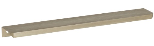 Rukoväť s aplikovanou hranou brúsená nehrdzavejúca oceľ - 128/148 mm UA06R AMIX