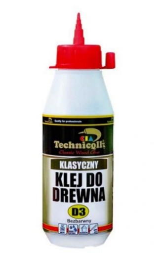 Klasické lepidlo na drevo na nábytkové drevotrieskové dosky D3 250ml Technicoll