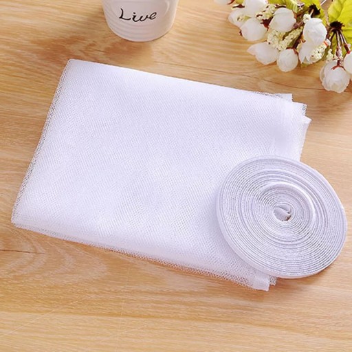 Okenná sieťka proti hmyzu STRONG SOLID biela 150x180 cm + suchý zips