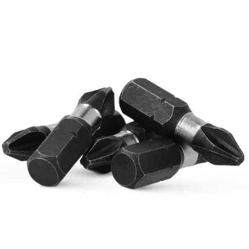 5x rázový bit PH2 rázový bit 25mm | Nárazový bit pre skrutkovač