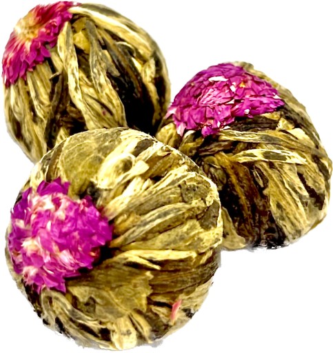 Tea Blooming Lily Ball, rozkvitnutá guľa kvetov oranžovej ľalie