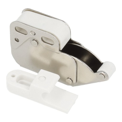 MINI LATCH kovová západka na nábytok PUSH TO OPEN
