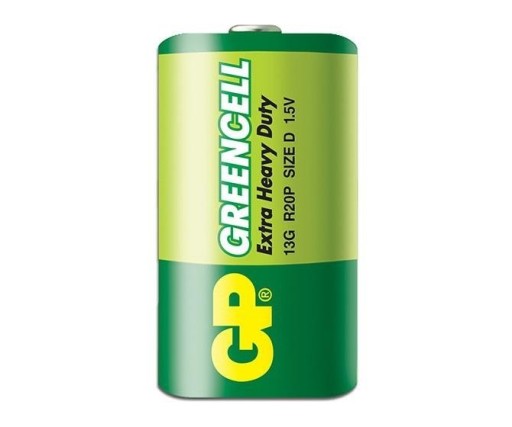 2x GREENCELL D R20 1,5V silná batéria GP Batérie