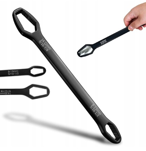 TORX UNIVERZÁLNY OTVORENÝ KĽÚČ, PALCE 8-22