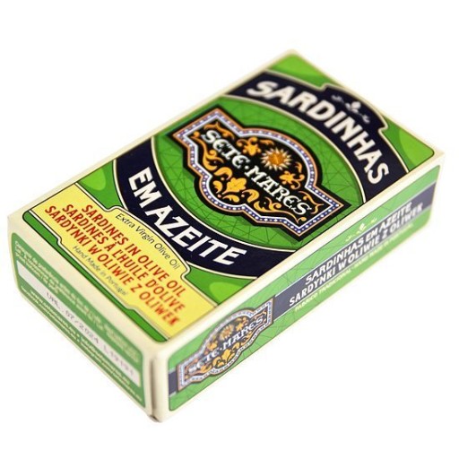 Sardinky v olivovom oleji Sete Mares 120g